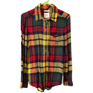 American Eagle Outfitters plaid Button Down Shirt